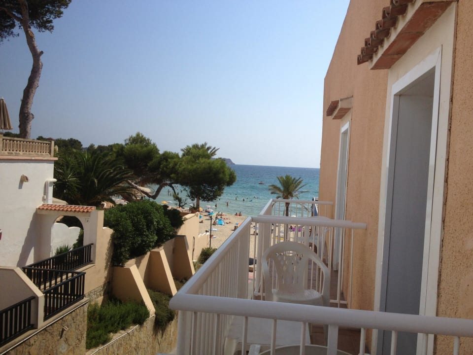 Ausblick aus unserem Zimmer Pension Maria Eugenia