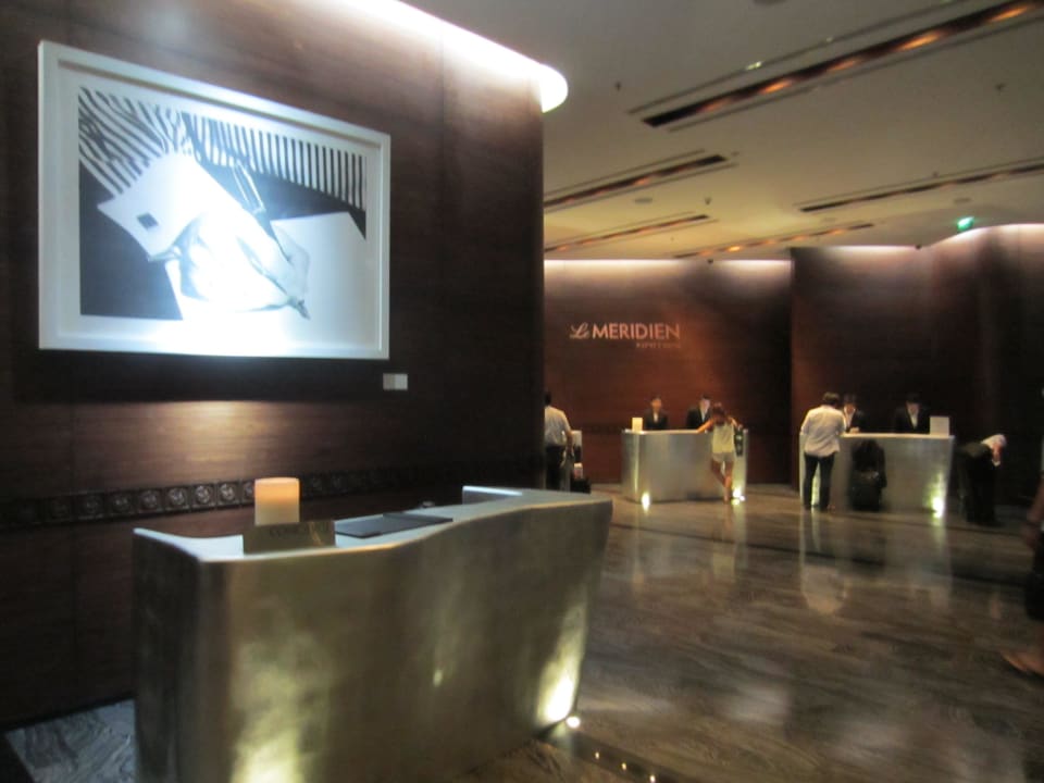 Große schöne Lobby Hotel Le Meridien Bangkok