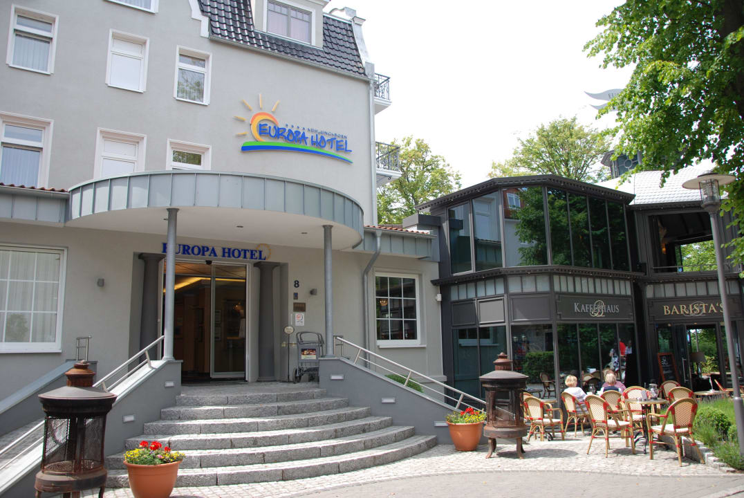 Eingangsbereich Europa Hotel Kühlungsborn