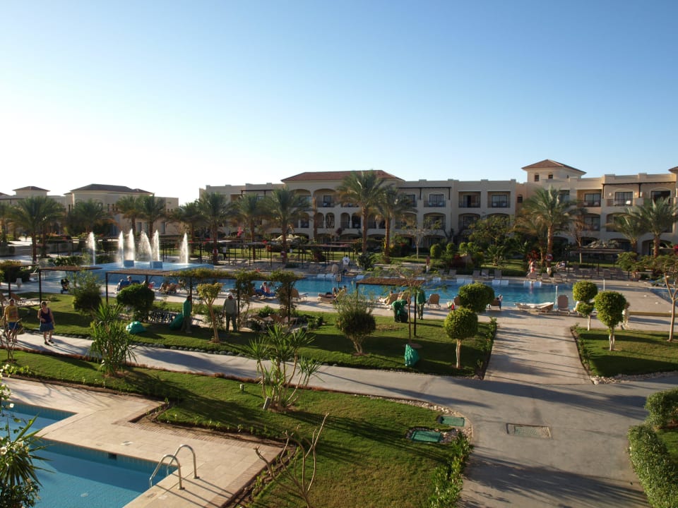 Blick vom Zimmer JAZ Aquamarine Resort