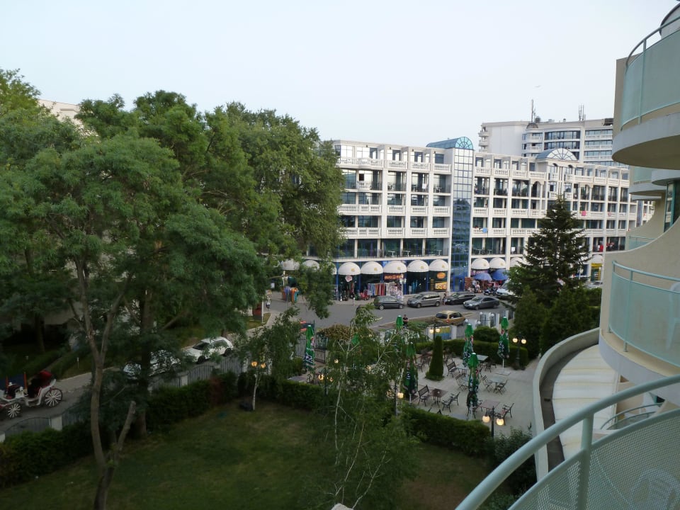 Blick vom Balkon DAS Club Hotel Sunny Beach