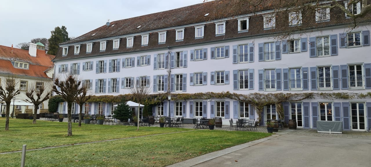 Außenansicht Bad-Hotel mit Villa Seeburg
