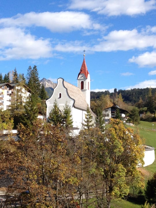 Blick vom Balkon Hotel Inntaler Hof