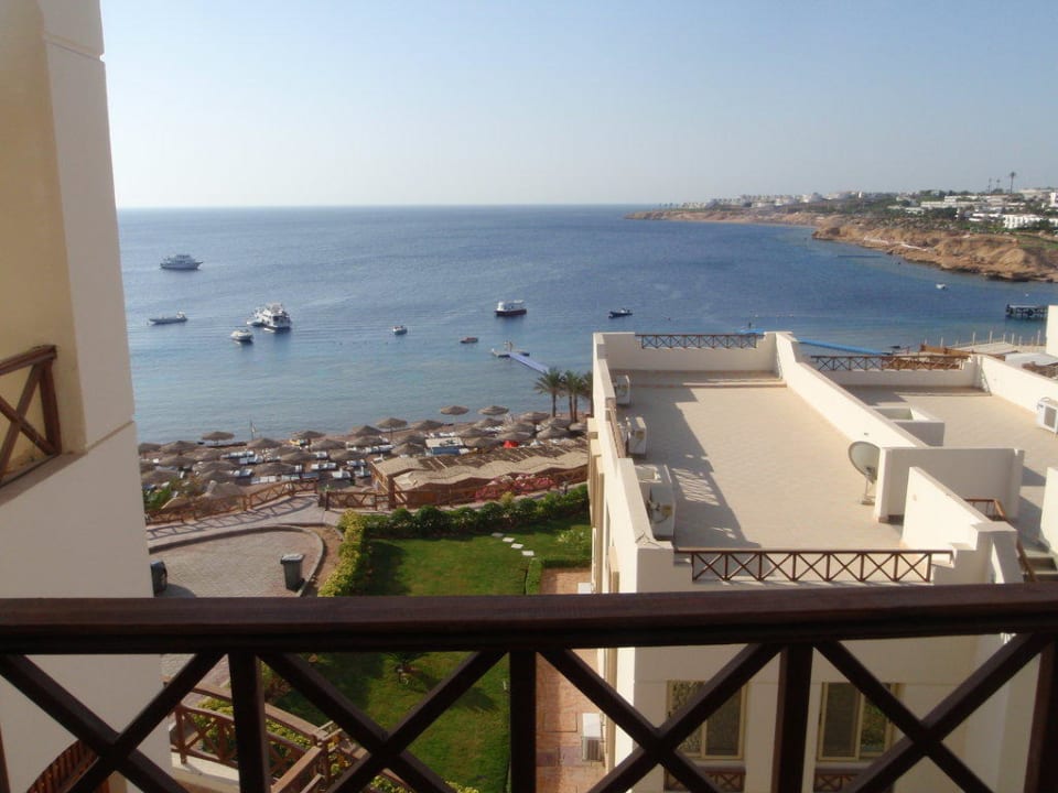 Aussicht vom Balkon Hotel Sunshine Divers Club