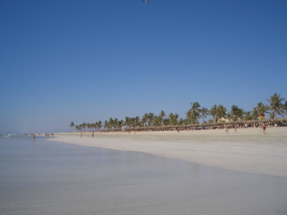 Feinsandiger Strand Salalah Rotana Resort