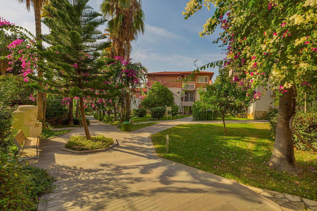 Gartenanlage Justiniano Club Alanya