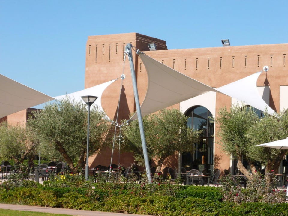 Blick zum Restaurant Hotel Kenzi Club Agdal Medina