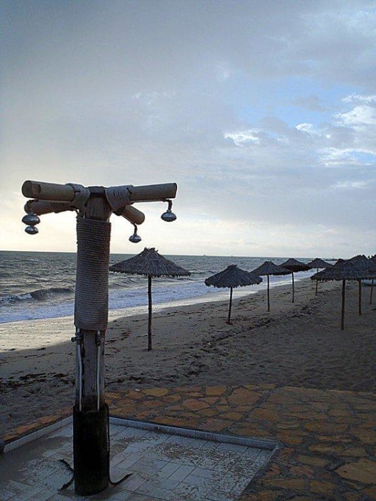 Dusche am Strand Zita Beach Resort
