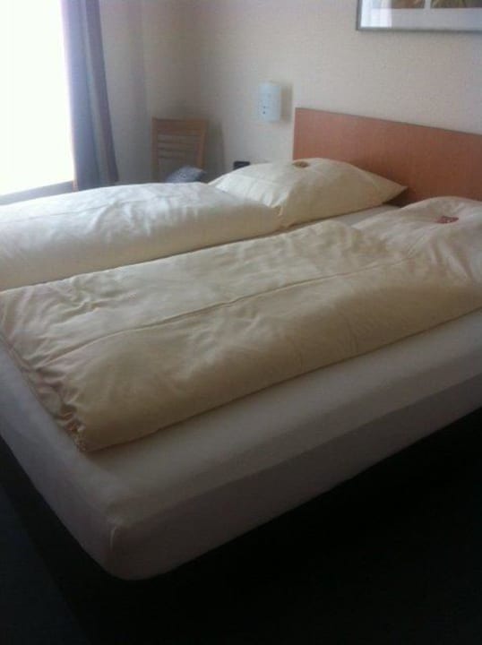 Sehr bequeme Doppelbetten Hotel Geschermann