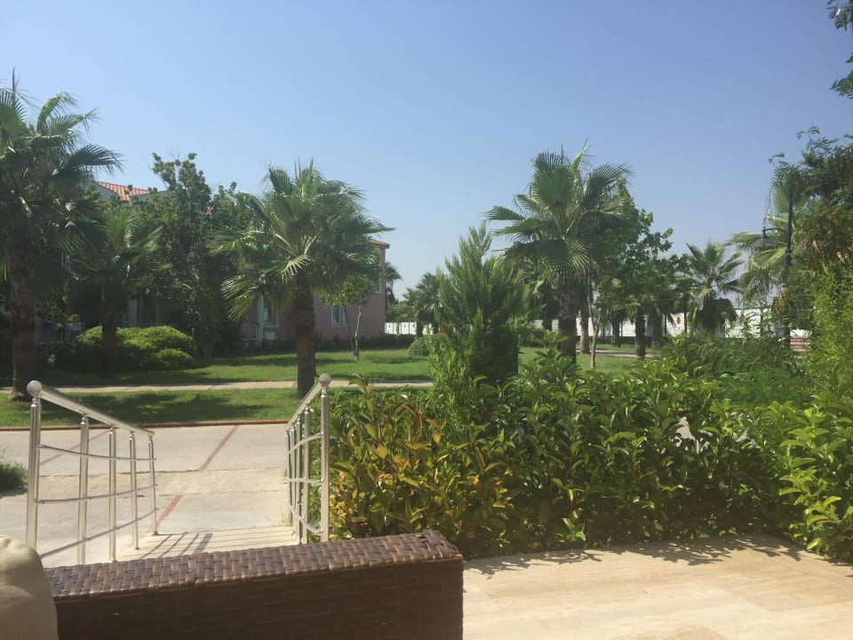 Blick aus der Lounge in der Lobby Asteria Family Resort Side
