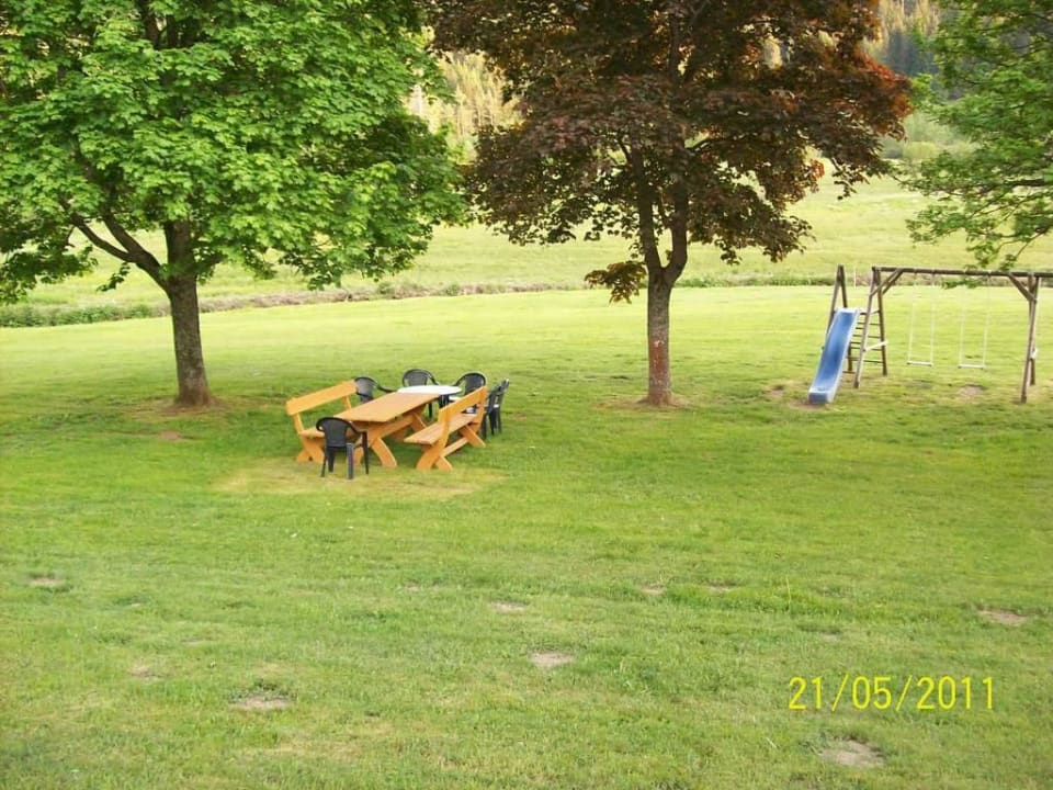 Sitzplatz im Grünen Heizmannshof Hotel & Restaurant