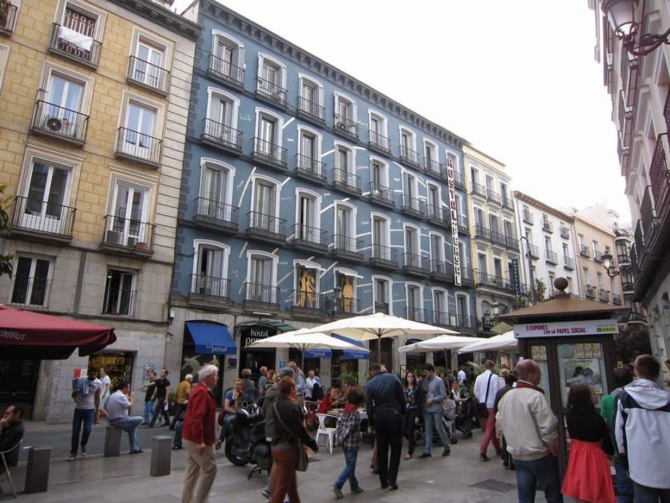 Square view Hostal Persal