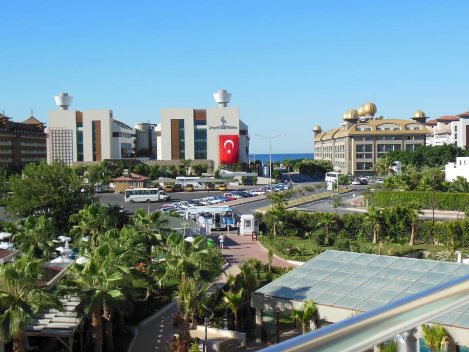 Balkon Ausblick Hane Family Resort