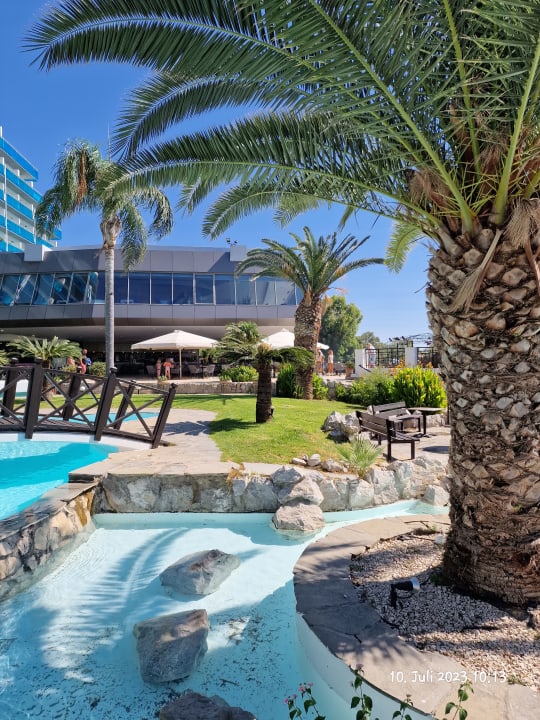 Gartenanlage Hotel Calypso Beach