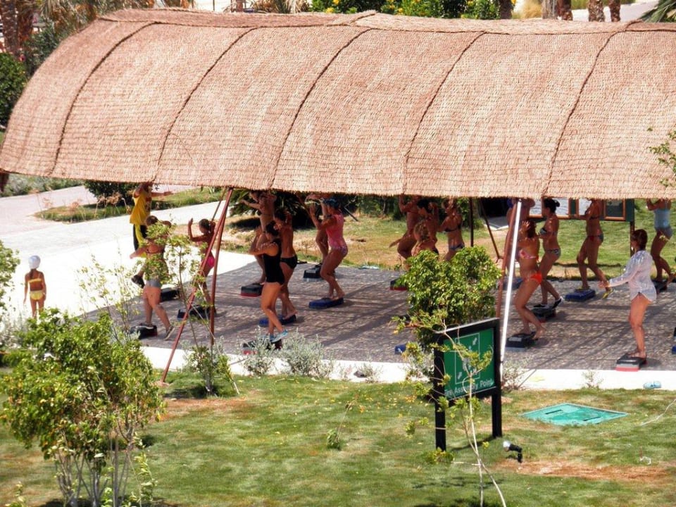 Степ-аэробика Pyramisa Beach Resort Sahl Hasheesh