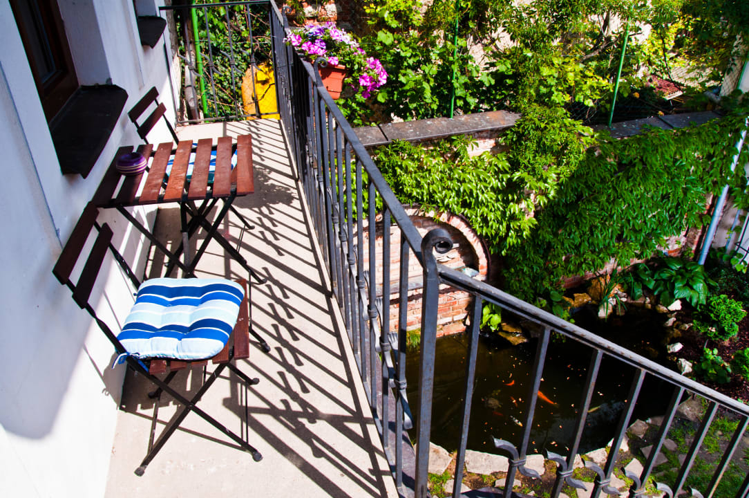 Balcony on pension Penzion Fajka