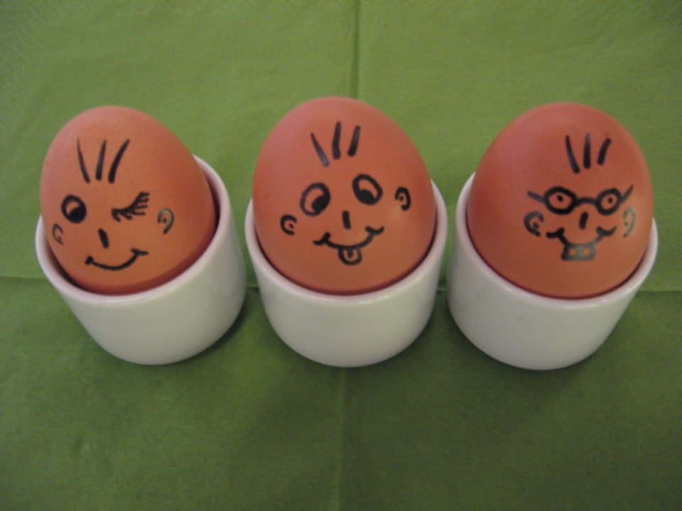 Lustige Eierparade - Frisch gekocht auf den Tisch Best Western Hotel Bremen City