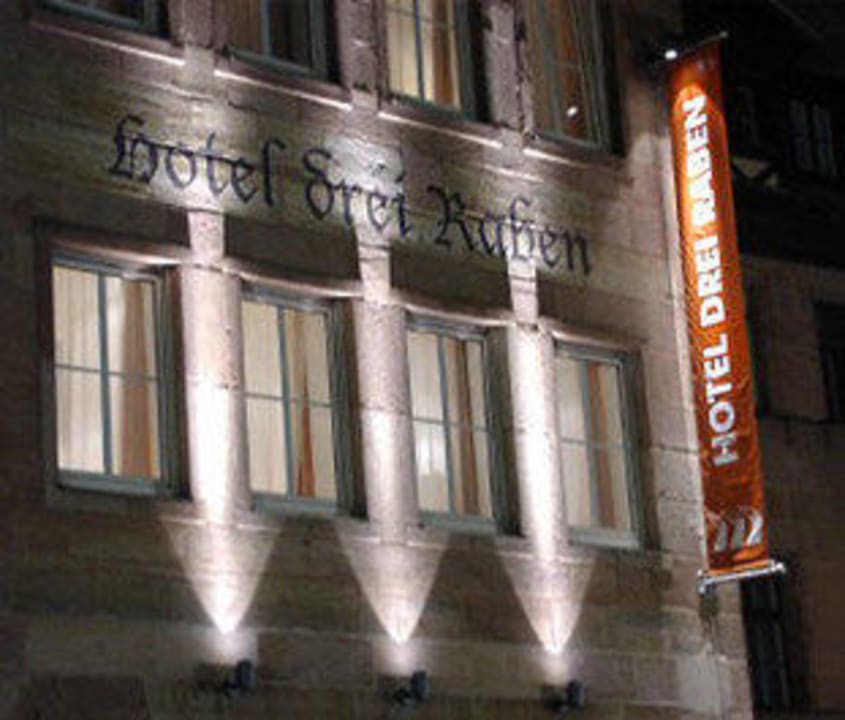 Hotelfassade Hotel Drei Raben