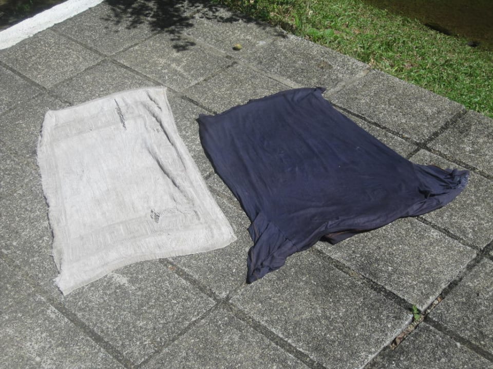 Shirt/ alter Lappen zur Poolbarreinigung Hotel Jetwing Tropical Villas