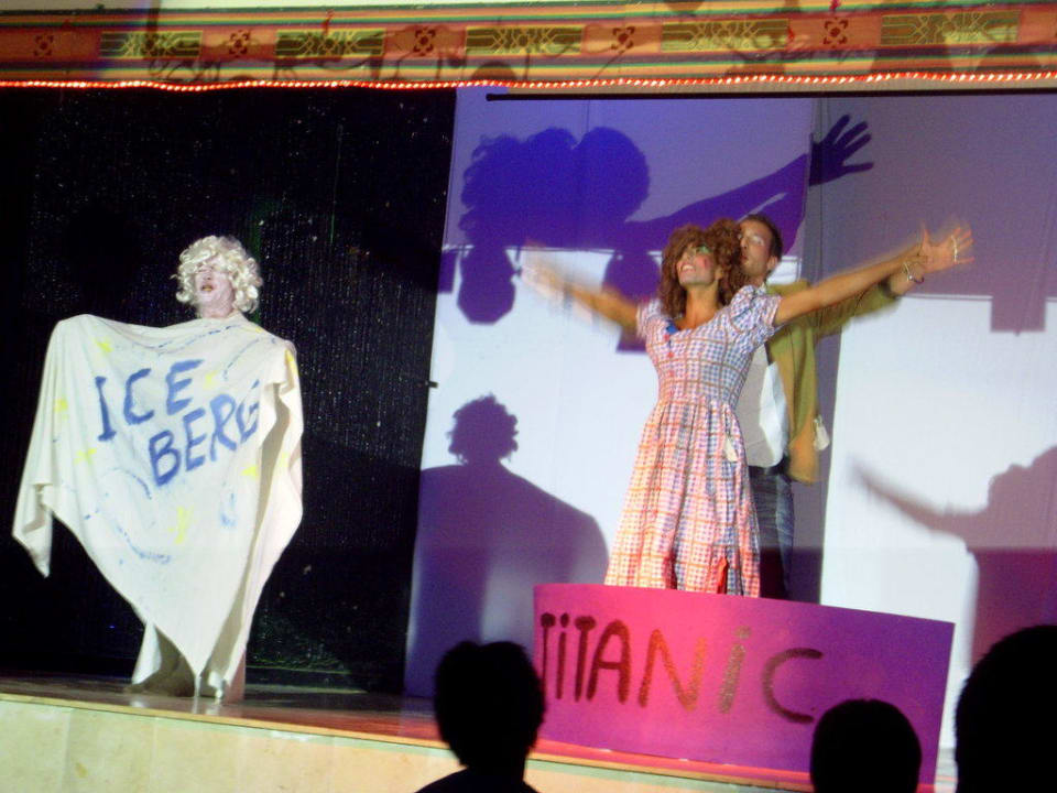 Titanic der Gästeshow Mahdia Beach & Aquapark