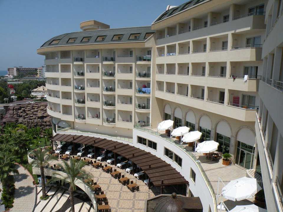 Widok z balkonu Saphir Resort & Spa