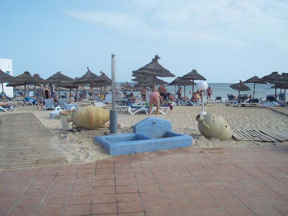 Dusche am Strand Royal Lido Resort & Spa