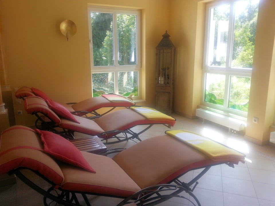 Ruheraum im Saunabereich Hotel Brunnenhof