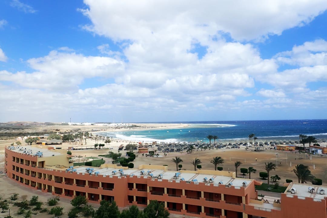 Ausblick Malikia Resort Abu Dabbab