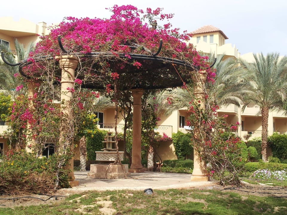 Pavillon mit Glasbrunnen Amwaj Beach Club Abu Soma Resort
