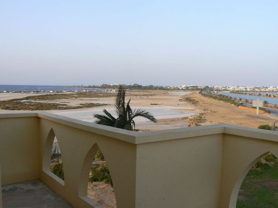 Widok z balkonu Skanes Serail Aquapark