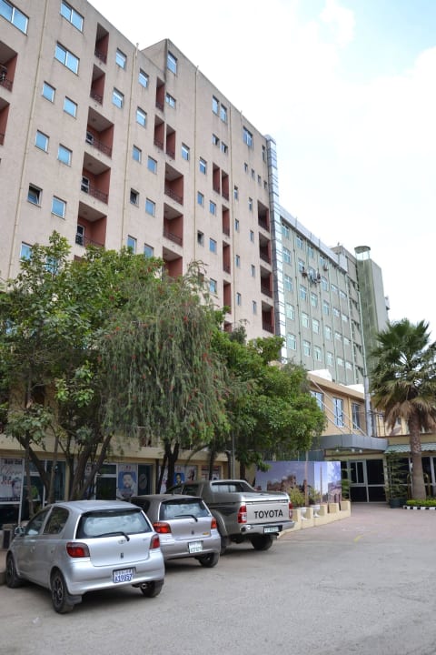 Hinterer Eingang Debre Damo Hotel