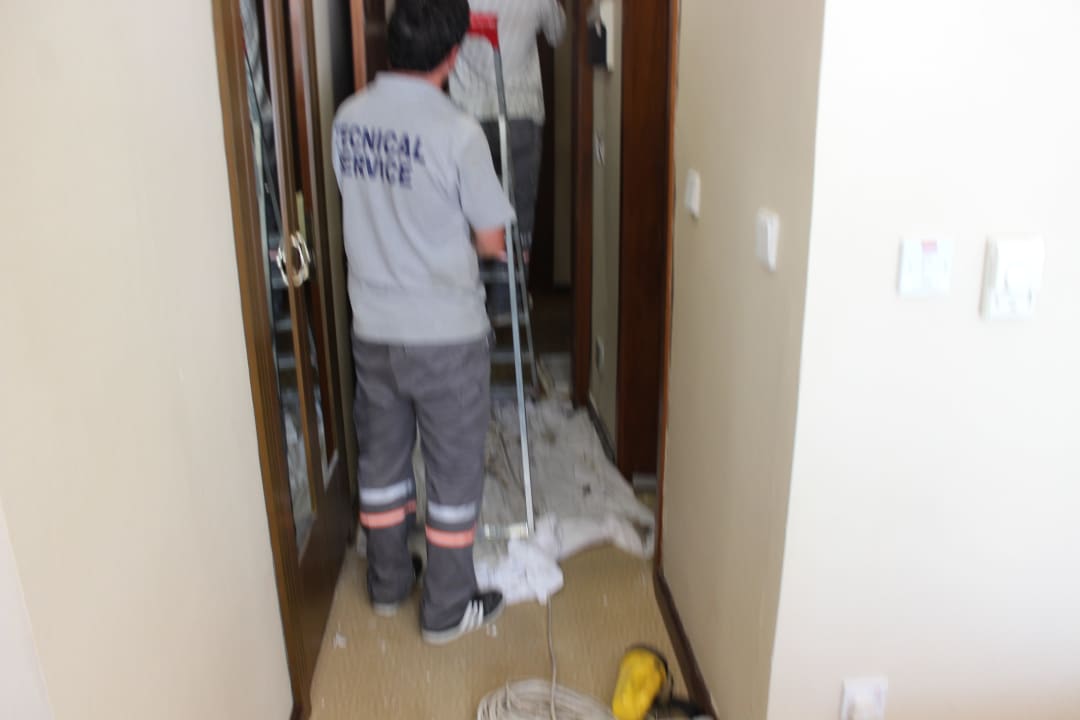 Decke eingestürzt im Eingangsbereich Acapulco Beach Club & Resort