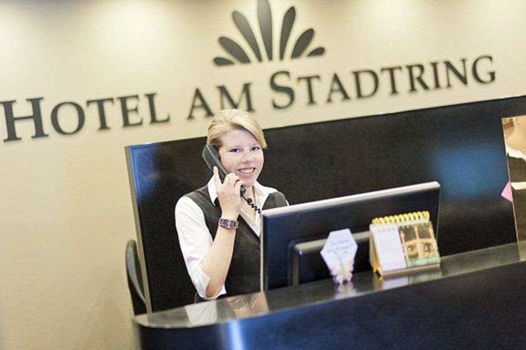 Rezeption Hotel am Stadtring Nordhorn
