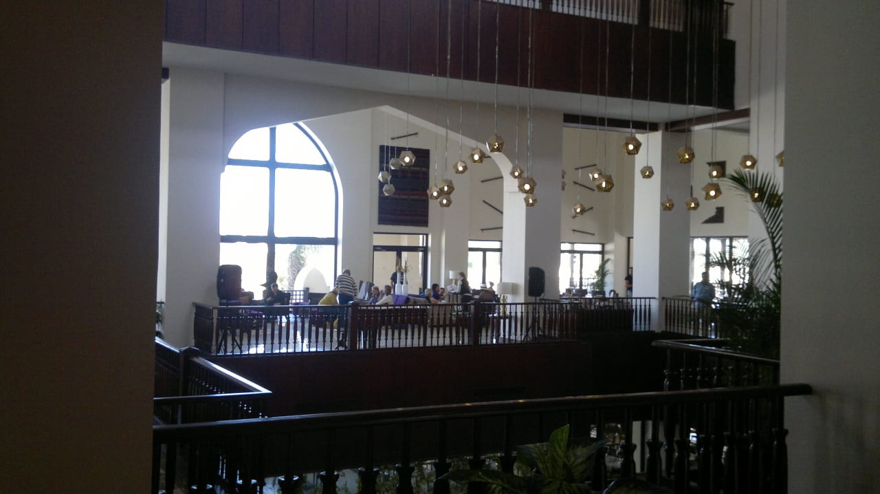 Großzügiger Lobbibereich Steigenberger Aqua Magic