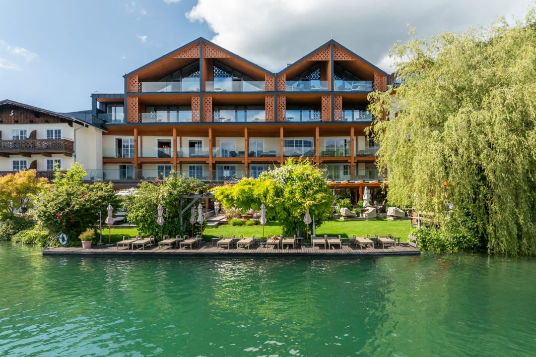 Außenansicht Hotel Seevilla Wolfgangsee