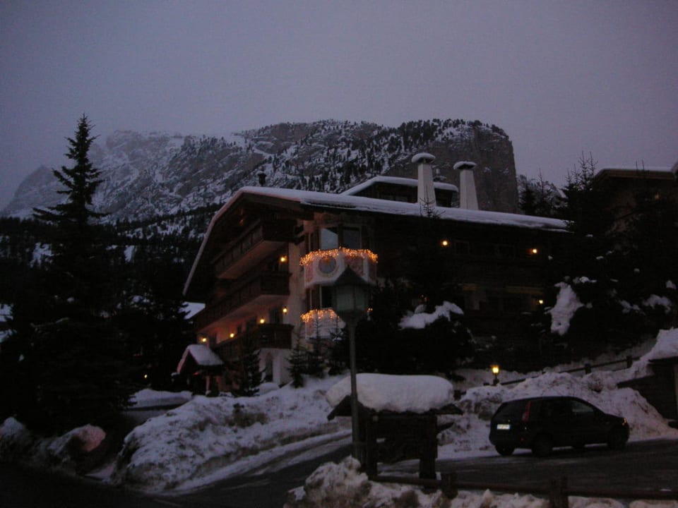Vorweihnachtliche Abendstimmung Hotel Garni Concordia