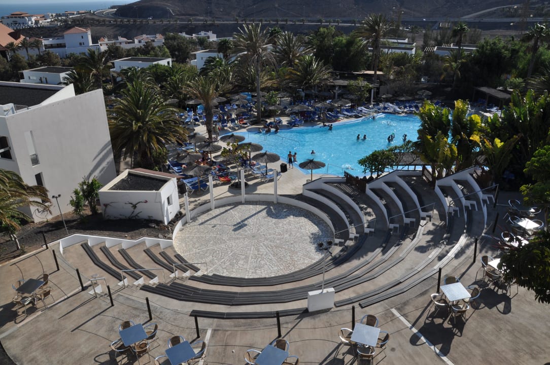 Blick vom Dachpool allsun App.-Hotel Esquinzo Beach