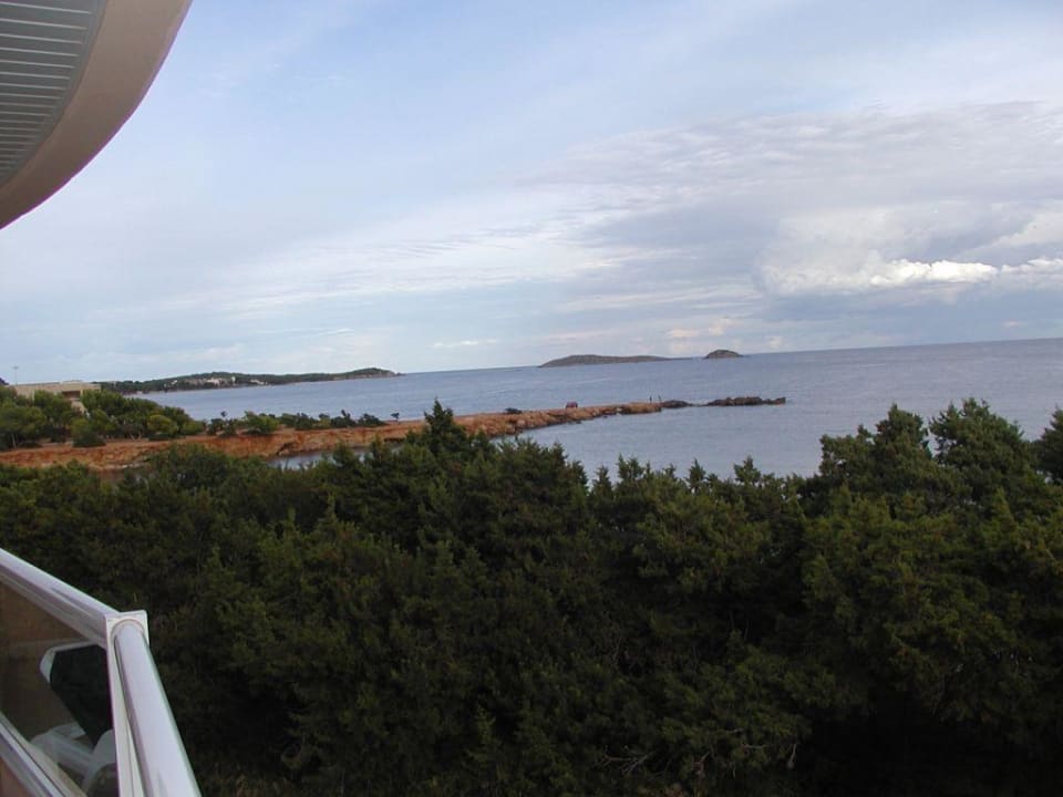 Blick vom Balkon auf das Meer Hotel Tropic Garden