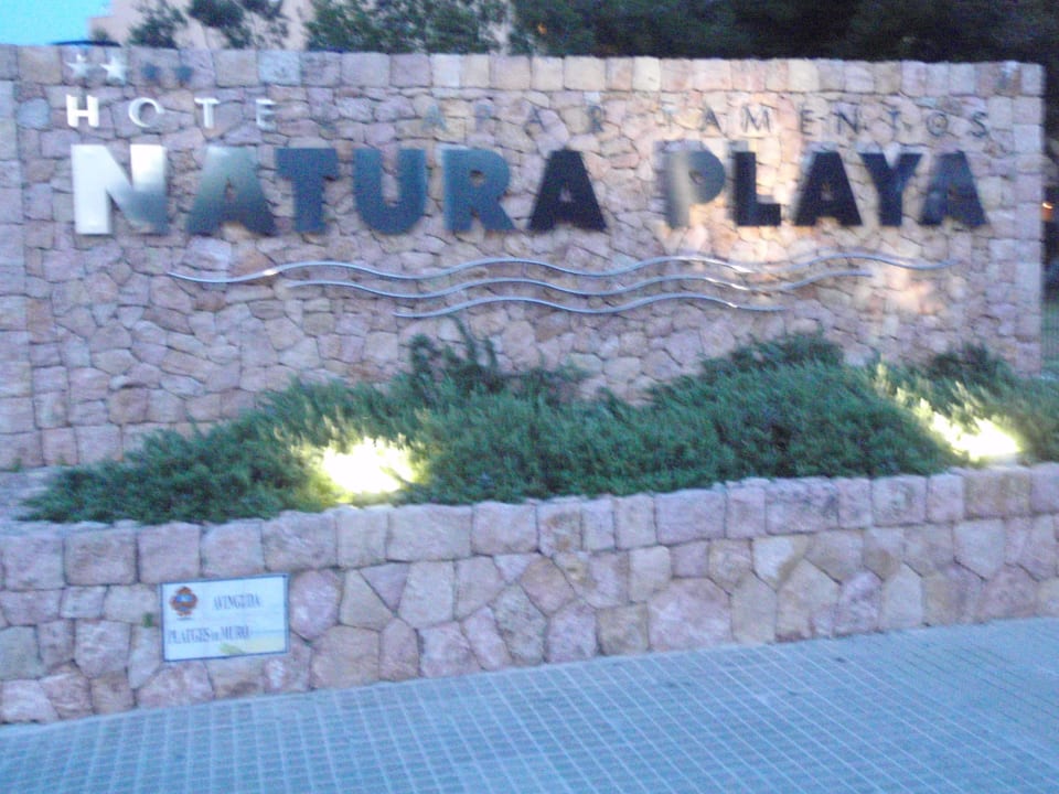 Hoteleingang Grupotel Natura Playa
