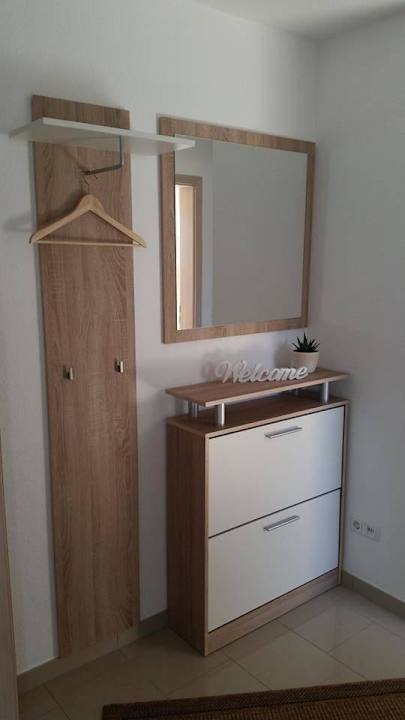 Flur der Ferienwohnung Ferienwohnung Fernblick Ranis