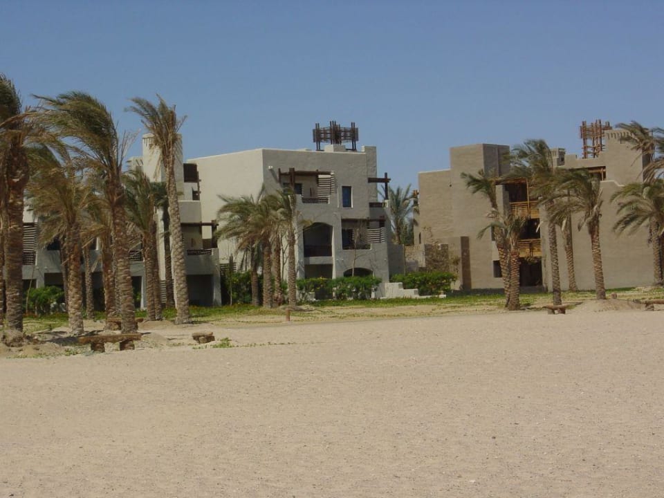 Außenansicht vom Strand Pickalbatros Sands Hotel - Port Ghalib