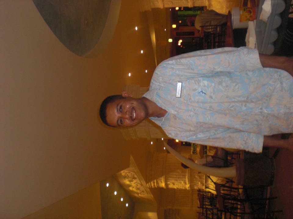 Der beste Kellner im Crocodile Restaurant  Pickalbatros Aqua Park Resort - Hurghada