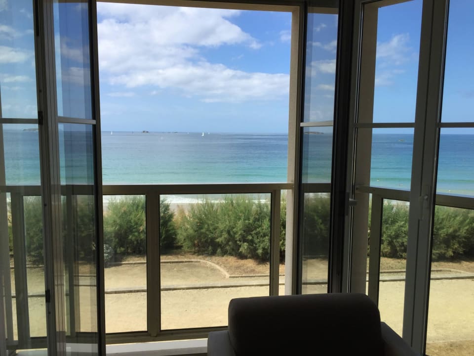 Ausblick vom Appartemet 17 Hotel Residence Reine Marine