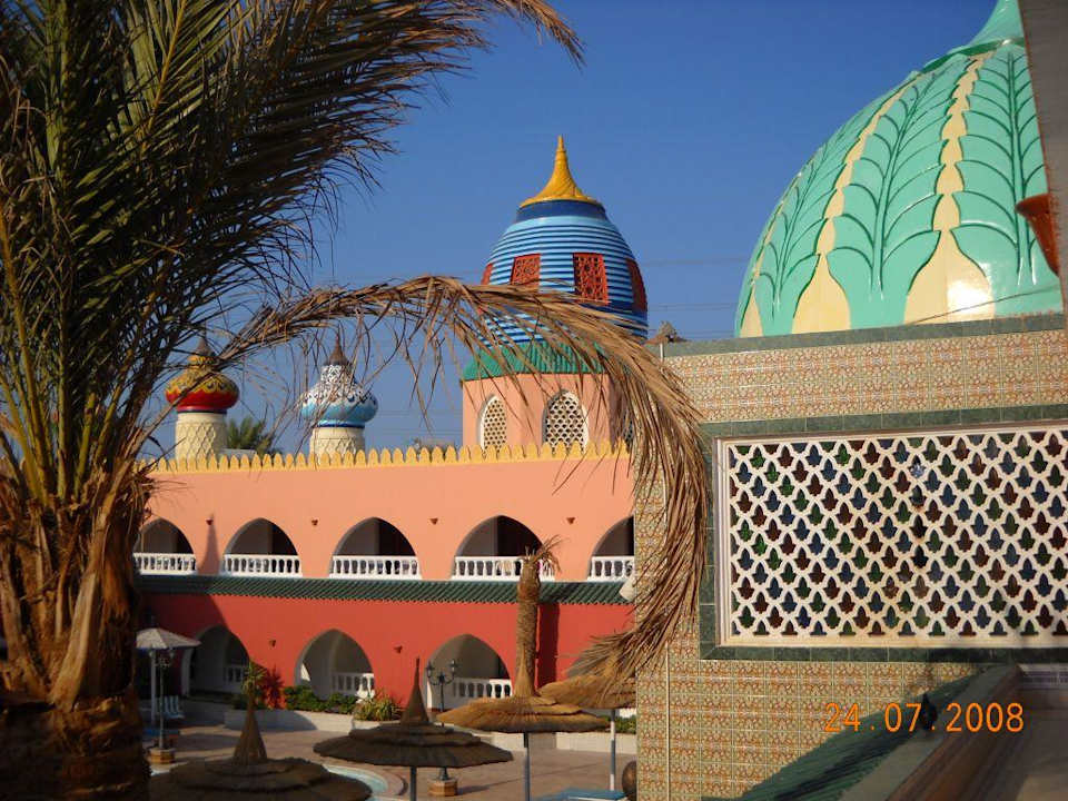 Widok z pokoju Pickalbatros Alf Leila Wa Leila Resort - Neverland Hurghada