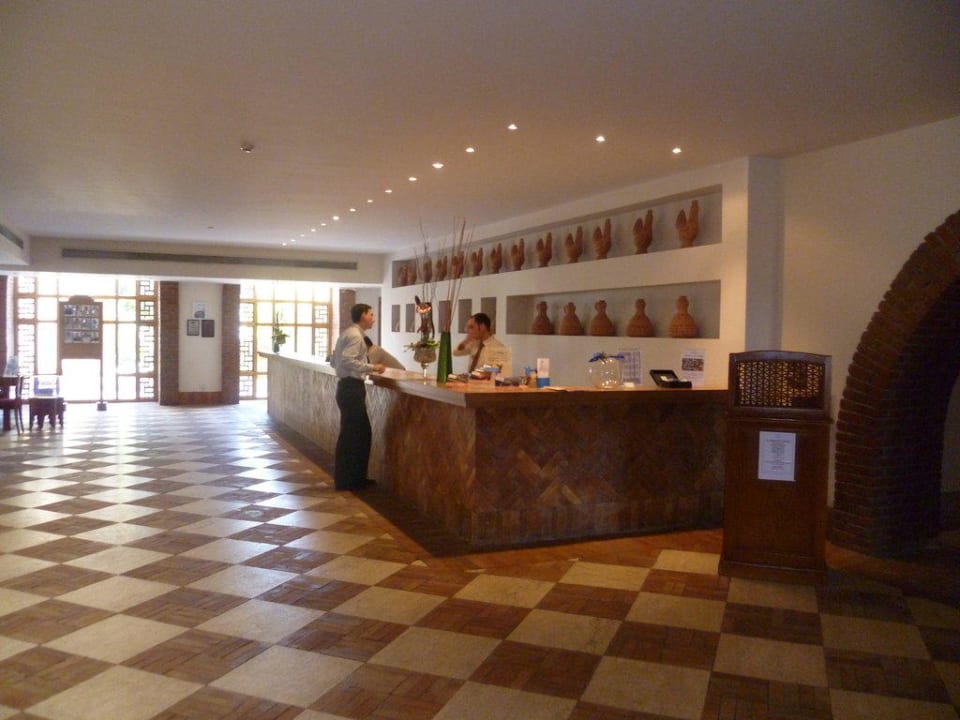 Die Rezeption  The Grand Hotel Sharm El Sheikh