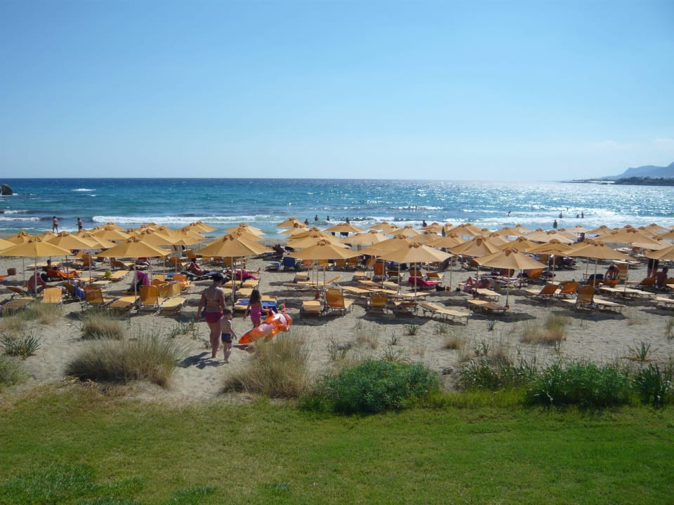 Blick von den Pools Atlantica Mikri Poli Crete