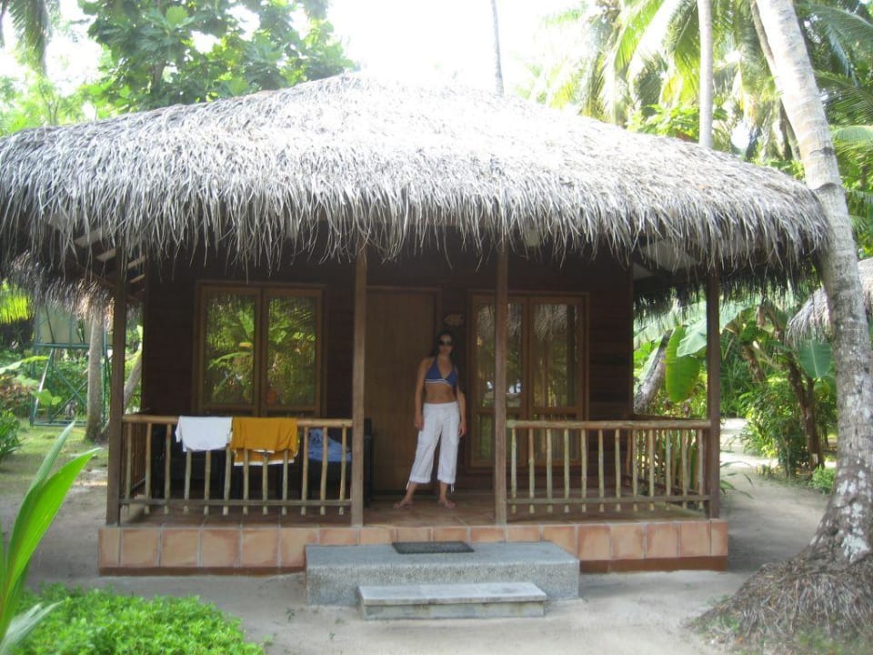Unser Strandbungalow Kuramathi Maldives