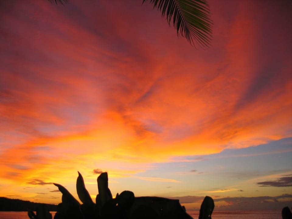 Abendrot am Interconti/Jimbaran Beach InterContinental Bali Resort