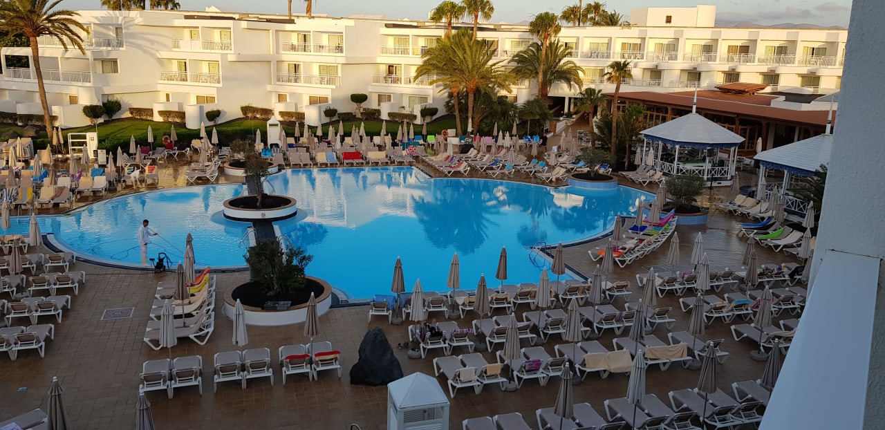 Ausblick Hotel Riu Paraiso Lanzarote