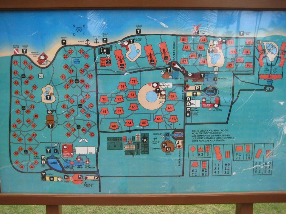 Plan der Anlage Hotel Grand Palladium Palace Resort, Spa & Casino